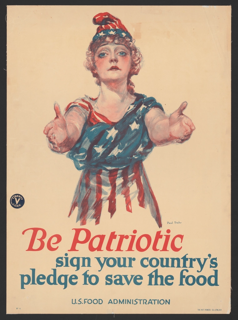 Be patriotic--sign your country's pledge