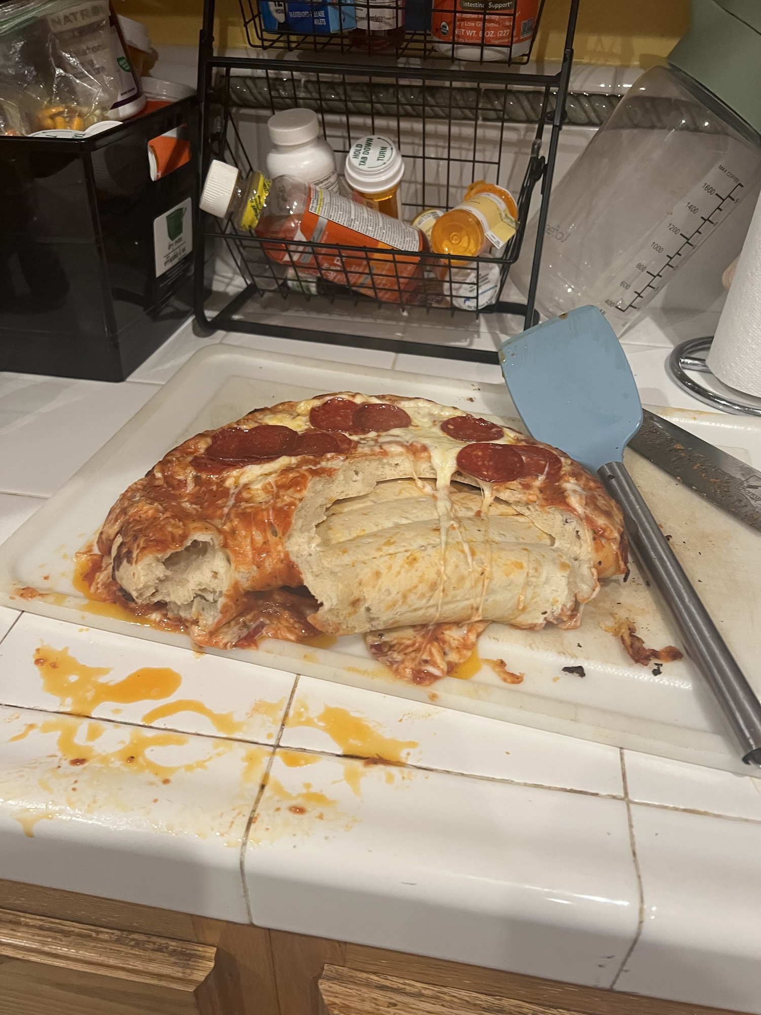 Cooking Pre-Made Pizzas on Oven Rack